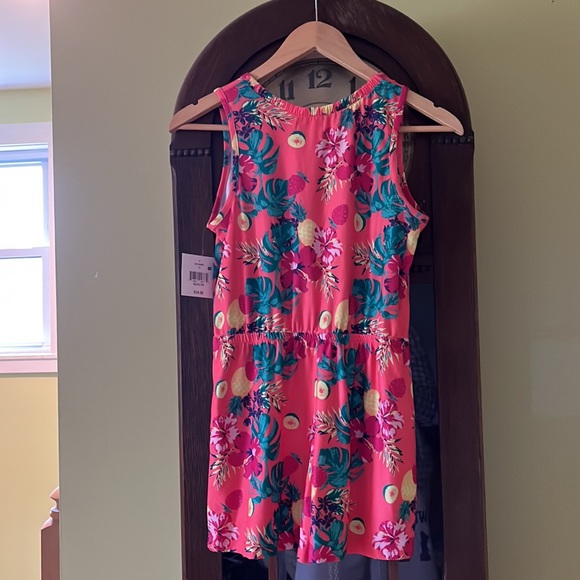 Girls tropical romper (14/16) - Picture 2 of 2